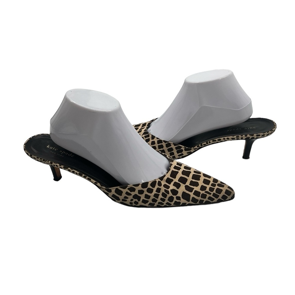 Kate Spade Brown Mules Classic Design